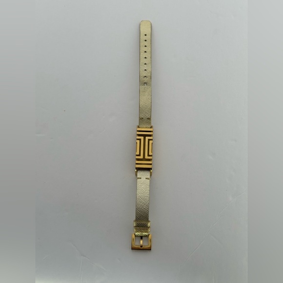 Tory Burch Gold Geometric Bracelet - Picture 4 of 9